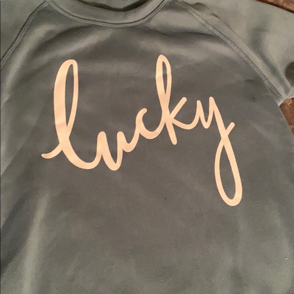 “Lucky” sweatshirt